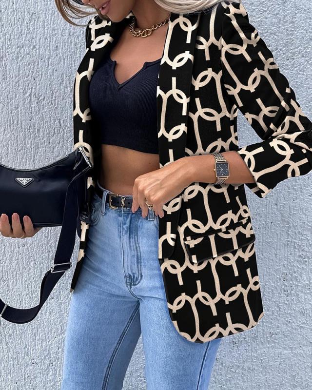 Women's Blazer Red Jacket Woman Black Elegant Fashion Blazers Female Coat Spring Casual Office Ladies Clothing